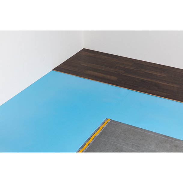BlueFloor® is een loopgeluid en contactgeluidreducerende ondervloer voor o.a. click laminaat.
