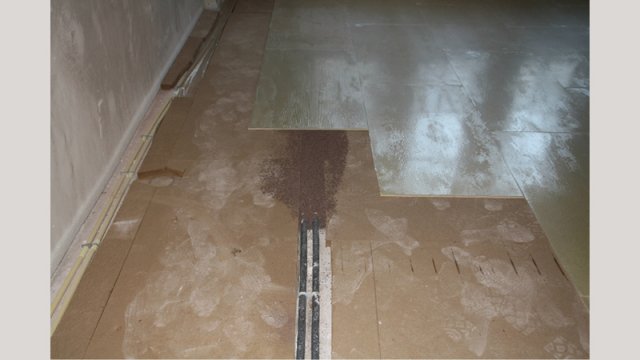 contactgeluidreductie, wegwerken leidingen, stabiele en vlakke ondervloer