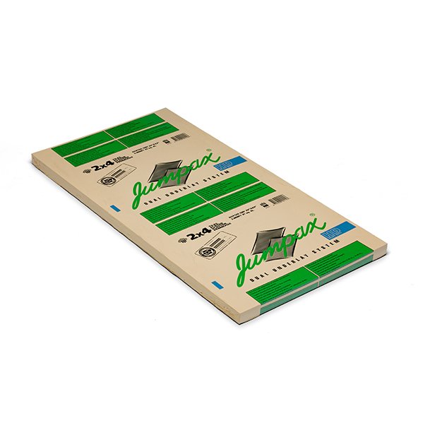 Unterbodensystem für Belege aus PVC, CV, Linoleum, Gummi und Kork. Optimal für Design-Böden, 2-Schicht-Fertigparkett.