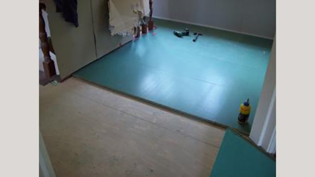 Redu-Panel op houten draagvloer