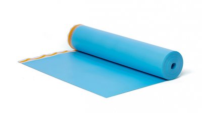 BlueFloor® est un sous-plancher spécialement destiné à atténuer les bruits de pas et réduire le bruit d'impact lorsqu'il est combiné à un sol stratifié.