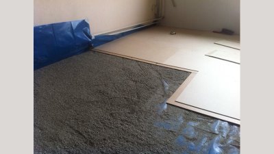 Ecopearls® voor het waterpas maken van de ondergrond